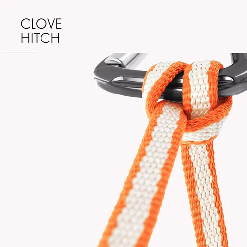 Miniatura 7 de GM CLIMBING CE UIAA del corredor 22kN de la honda de 36.1 ft m UHMWPE certificado Naranja