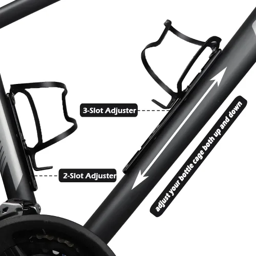 Miniatura 2 de Adaptador de jaula para botella de bicicleta, soporte para botella de agua para bicicleta, soporte de jaula de posición alta, adecuado para viajes
