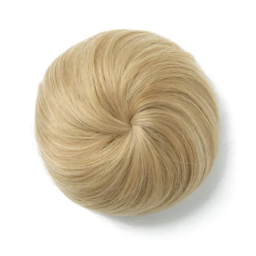 Miniatura 20 de Moño de bailarina, pieza sintética para recoger el cabello, moño de extensión de cabello Q3 de Sarla Negro azabache
