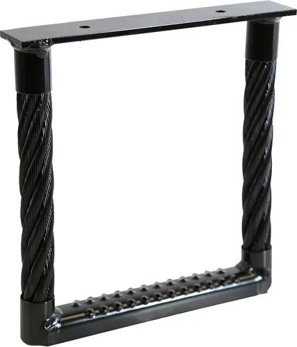 Miniatura 6 de Buyers Products 5231512 - Escalón de cable perforado de 15 pulgadas de alto x 12 pulgadas de ancho, escalón de cable galvanizado universal