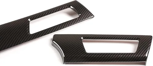 Miniatura 7 de YIWANG Calcomanías de fibra de carbono para el interior del tablero de instrumentos para BMW Serie 3 E90 2005-2012 LHD Auto Accesorios