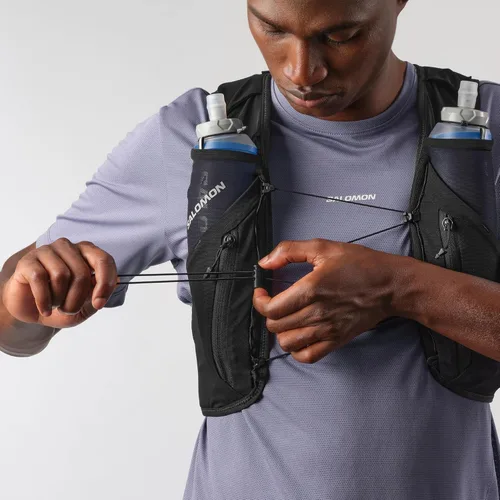Miniatura 7 de Salomon Unisex Advance Skin 12 Chaleco de hidratación para trail running de 12 litros
