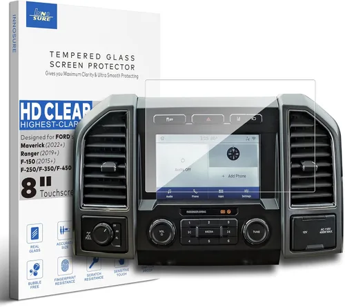 Miniatura 14 de [Antideslumbrante] Protector de pantalla de vidrio templado para Ford F-150 (2021-2025), F-150 Lightning (2022-2025), Expedition (2022-2024)