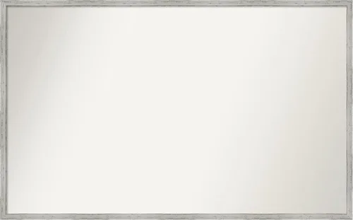 Miniatura 630 de Amanti Art Espejo de baño blanco para sobre el fregadero, 32 x 45 pulgadas, espejo de tocador rectangular blanco esbelto, marco de madera moderno