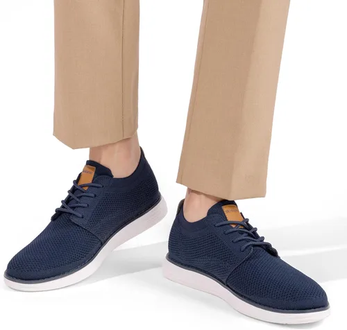Miniatura 7 de Bruno Marc Zapatillas de malla para hombre Oxfords ligeras