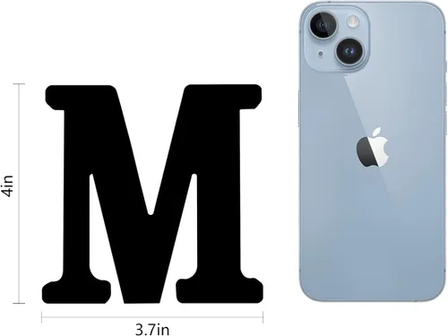 Miniatura 2 de Letras de madera 3D sin terminar de 4 pulgadas, letras del alfabeto de madera para decoración de pared, manualidades de madera, letras de pie, Y
