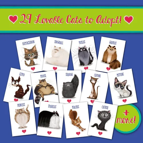 Miniatura 5 de Cat Ladies of Maple Street - ¡Nuevo! - Divertido juego de mesa familiar Juego de cartas de construcción de mazos Juegos de cartas para adultos