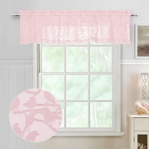 Miniatura 64 de OVZME Anji - 2 paneles de cortinas traslúcidas de gasa marrón de 72 pulgadas de largo para dormitorio, doble bolsillo para barra, tela ligera