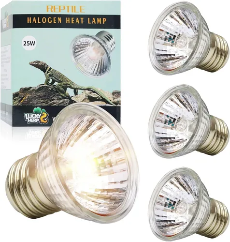 Miniatura 8 de LUCKY HERP UVA UVB Reptile Light Bulbs, Heat Lamp Bulbs for Reptiles and Amphibians, Basking Light Bulb for Turtle, Bearded Dragon, Lizard Heating
