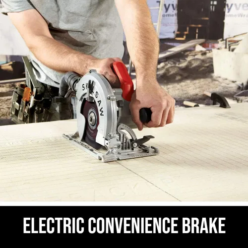 Miniatura 5 de SKILSAW SPT67FMD-01 Sierra circular Sidewinder de 15 amperios 7-1/4 pulgadas para fibrocemento
