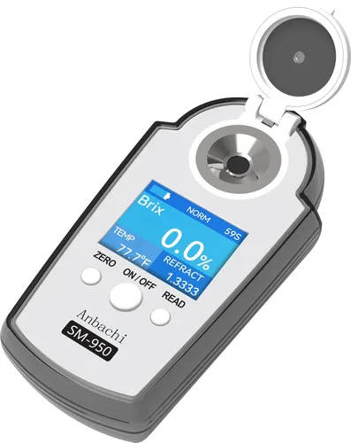 Miniatura 3 de Refractómetro digital Probador digital BRIX Medidor de azúcar Ideal para agua potable Bebidas Kombucha Huerto Jugo de frutas Contenido