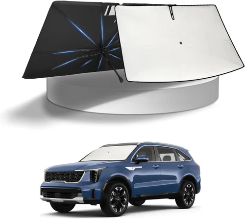 Miniatura 207 de KUST Parasol para parabrisas para Hyundai Tucson 2016-2021 (no para Tucson 2022), accesorios protectores solares de ventana, protector solar