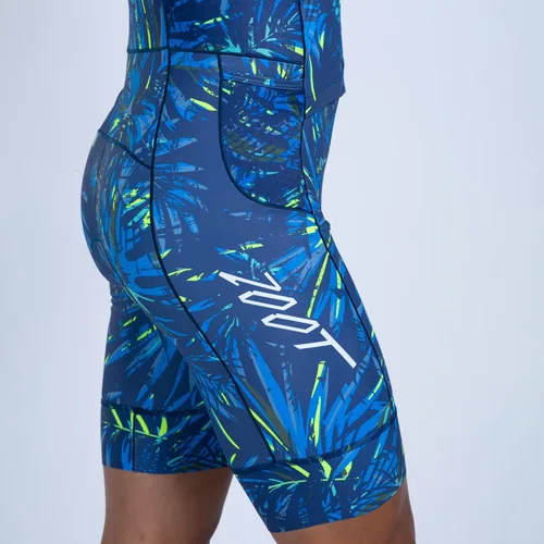 Miniatura 6 de Zoot LTD Tri Aero Fz - Traje de carreras para hombre, manga corta, aerodinámico, ciclismo, carrera, natación, ciclismo, correr, tri, con bolsillos