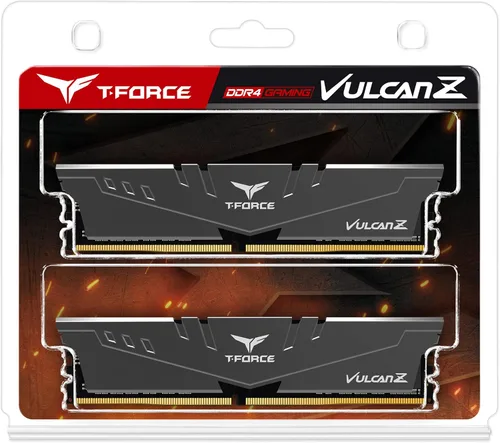 Miniatura 8 de TEAMGROUP T-Force Vulcan Z DDR4 16GB Kit (2x8GB) 3200MHz (PC4-25600) CL16 Módulo de memoria de escritorio Ram (gris) - TLZGD416G3200HC16CDC01