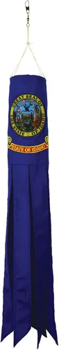 Miniatura 40 de In the Breeze 5110 Virginia State Flag Windsock, 18 pulgadas