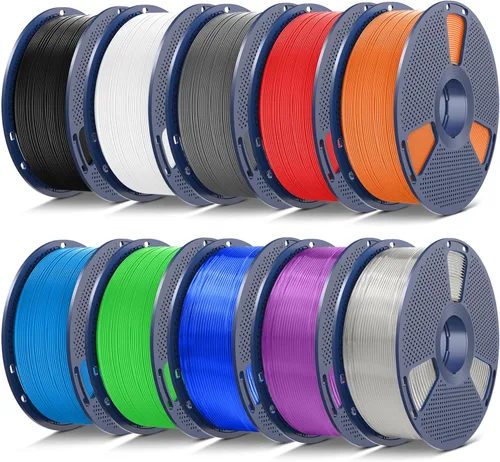 Miniatura 22 de SUNLU TPU - Filamento para impresora 3D de 1.75mm, filamento TPU de alta velocidad 95A, filamento 3D flexible de 1KG para impresión rápida, 35.27 oz