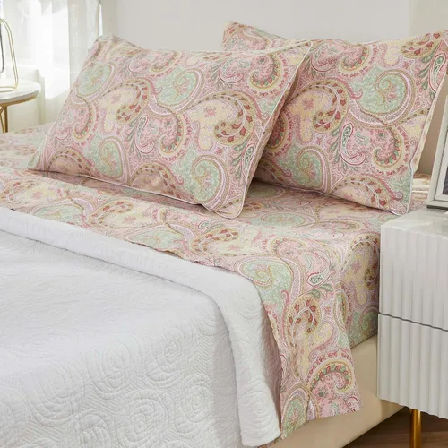 Miniatura 17 de Brandream - Juego de sábanas florales de chinería estilo rústico, diseño de flores, cama Queen, ropa de cama de lujo Grandmillennial, decoración