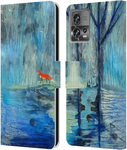 Miniatura 14 de Head Case Designs Officially Licensed Wyanne Half Light Nature 2 Leather Book Wallet Case Cover Compatible with Motorola Moto Edge 30 Fusion