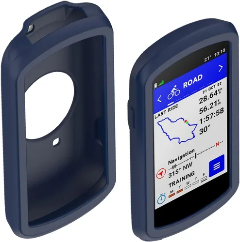 Miniatura 12 de Funda de silicona compatible con Garmin Edge 1040/1040 Solar GPS Funda de protección completa para bordes a prueba de golpes, antiarañazos, funda