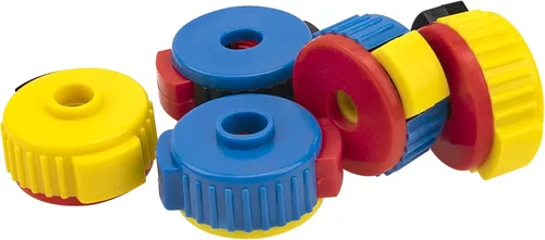 Miniatura 2 de 5 piezas Yootones Drum Quick Release Nut Remove Platillos Tapón de rosca para soportes de base empotrada, kit de tambor limpiaparabrisas de tambor