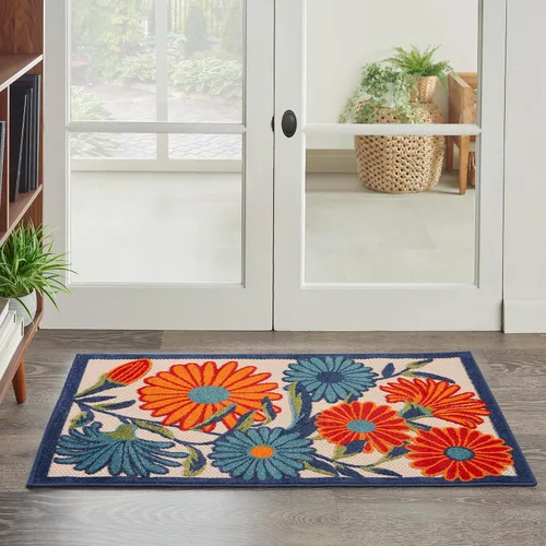 Miniatura 14 de Nourison Home Aloha - Alfombra beige de 2 pies 3 pulgadas x 12 pies, fácil de limpiar, no se desprende, para dormitorio, sala de estar, comedor