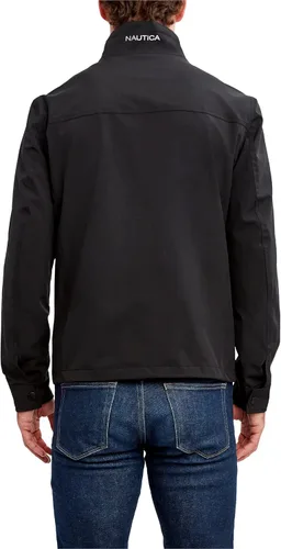 Miniatura 4 de Nautica Chaqueta de golf ligera y elástica para hombre, con cierre completo