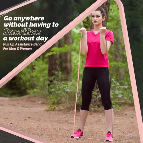 Miniatura 5 de Physix - Bandas de asistencia para dominadas, bandas de resistencia con bucle, bandas de goma de entrenamiento para ejercicio, HIIT, tonificación