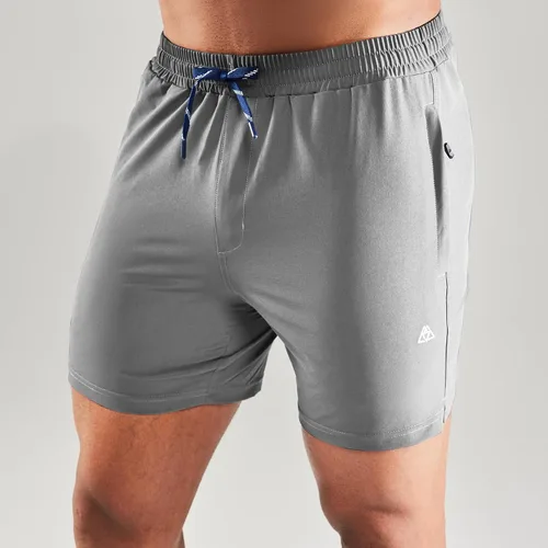 Miniatura 4 de Haimont Pantalones cortos de nailon de secado rápido para hombre con bolsillos con cremallera, ligeros, resistentes al agua, para exteriores