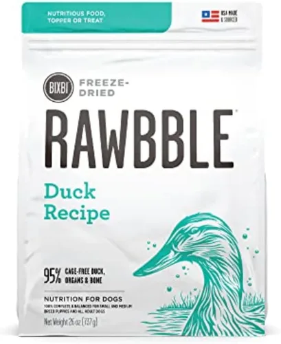 Miniatura 11 de BIXBI Rawbble - Alimento liofilizado para perros, receta de cordero, 26 onzas, 97% de carne y órganos, sin rellenos, comida cruda para perros apta