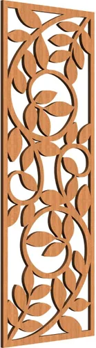 Miniatura 28 de 9 3/8"W x 24 3/8"H x 1/4"T Utica Decorativo Fretwork Madera Paneles de Pared, Abedul
