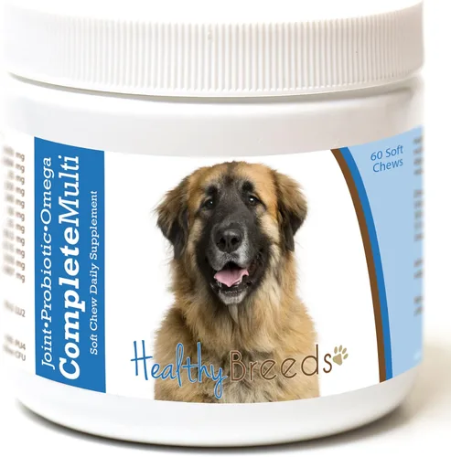 Miniatura 250 de Healthy Breeds Pug todo en uno multivitamínico suave masticable 60
