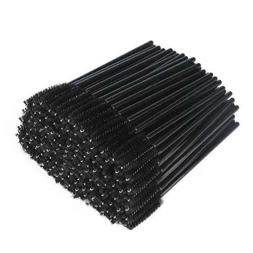 Miniatura 19 de G2PLUS 300 unidades de brochas desechables para rímel, kit de maquillaje con cepillo de pestañas de cristal, varillas ajustables para extensiones