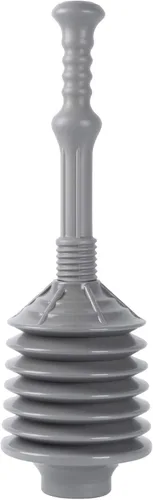 Miniatura 11 de JS Jackson Supplies - Émbolo de WC profesional de fuelle acordeón, empuje de alta presión elimina obstrucciones resistentes de inodoros obstruidos
