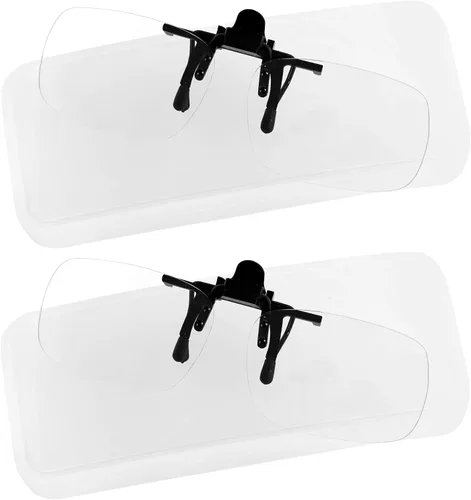 Miniatura 2 de Yogo Vision Blue Light Clip on Computer Glasses Video Gaming Glasses Easy Fit Digital Eyestrain Eye Protection (2 Pack)