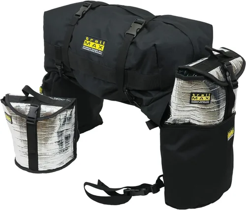 TrailMax Bolsas de alforja sobre la silla de montar; bolsas de alforja se adaptan a la mayoría de las sillas de montar occidentales; ideales para