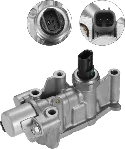 Miniatura 6 de X AUTOHAUX Válvula de control de carrete solenoide VTEC para Honda Civic 2006 2007 2008 2009 2010 2011 Solenoide de sincronización variable