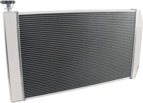 Miniatura 6 de Radiador de núcleo de 3 filas + 2 ventiladores de 12 pulgadas con cubierta y relé para Chevy GMC C/K Series 1988-1999 1500 2500 3500 Pickup Suburban
