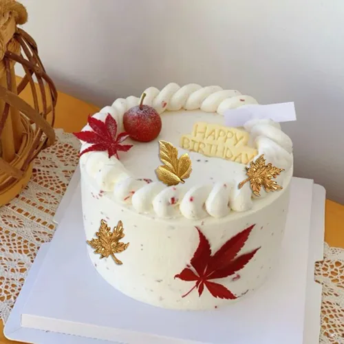 Miniatura 5 de Mujiang Molde de silicona con diseño de hojas de arce para otoño, con temática de Acción de Gracias, molde de silicona de hoja de arce