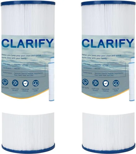 CLARIFY Filtro de piscina y spa reemplaza a Unicel C-4950, Pleatco PRB50-IN, Guardian 413-212-02, Filbur FC-2390, 373045, 03FIL1600, 17-2380,