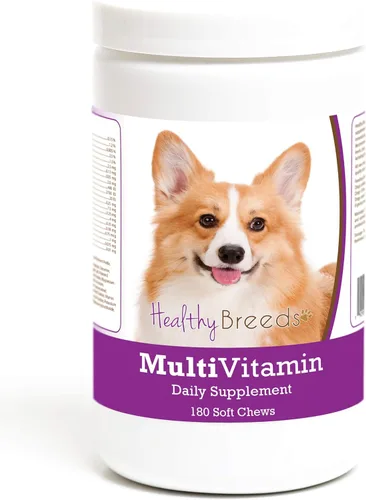 Miniatura 127 de Healthy Breeds Bulldog francés multivitamínico suave masticable para perros 180