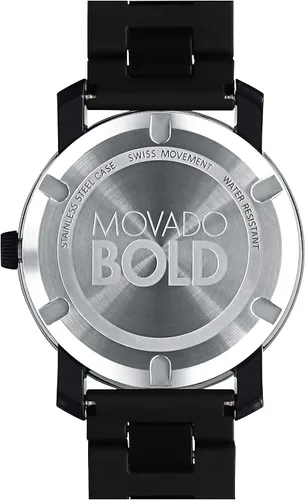 Miniatura 4 de Movado 3600047 reloj de pulsera de acero inoxidable para hombre color negro