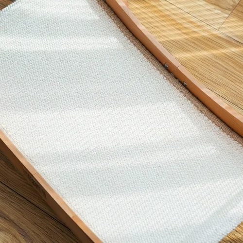 Miniatura 9 de Sisal - Cama rascador para gatos con 3 bolas de juguete para gatos de interior, hamaca 3 en 1 de madera duradera y almohadilla para rascar - muebles