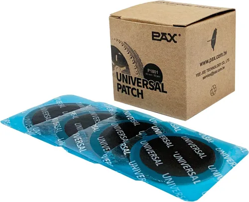 Miniatura 7 de PAX 50 Piezas 32mm Parches Universales Redondos de Reparación de Tubo y Neumático, para Neumáticos Radiales y de Capas de Polarización, Motocicleta