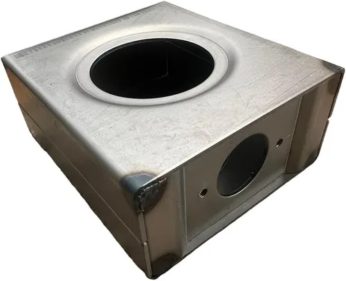 Miniatura 4 de Caja de seguridad de puerta de acero de 2 pulgadas, caja de puerta, caja de bloqueo para puertas y vallas, perilla de manija de puerta y perilla