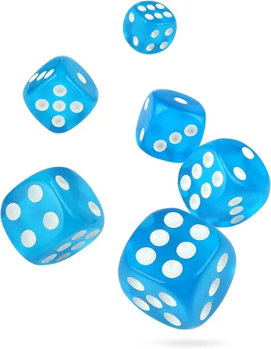 Miniatura 3 de GWHOLE Juego de dados de cuero apilables con 10 dados para Yahtzee Farkle Party