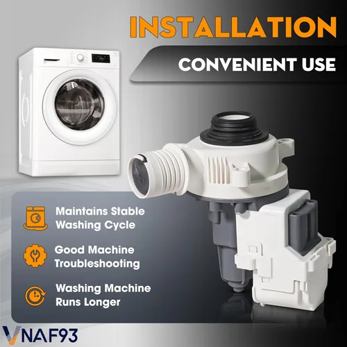 Miniatura 8 de Whirlpool WTW4816FW2 WTW4715EW2 WTW4810EW2 WTW4816FW1 WTW4850HW1 WTW4850HW2 WTW4855HW2 WTW4950HW1 WTW4950HW2 4955 horas. Bomba de drenaje