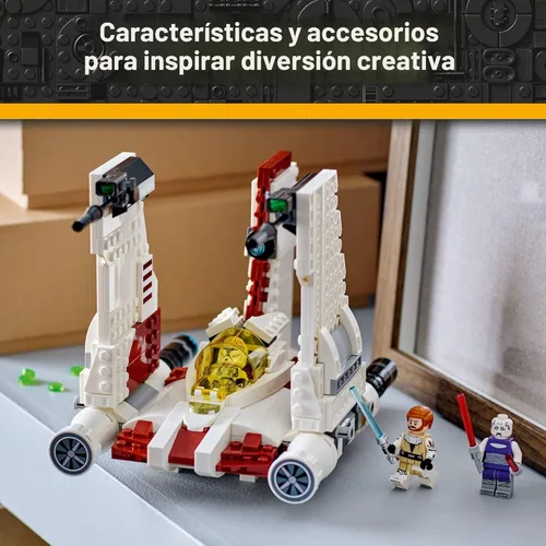 Miniatura 4 de LEGO Star Wars: The Clone Wars V-19 Torrent Starfighter Juguete de Construcción - Juego de simulación para niños y niñas, a partir de 9 años - Kit