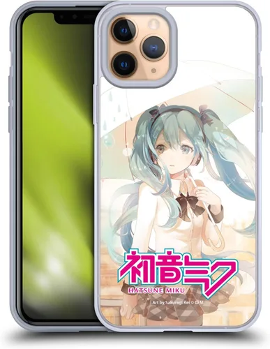 Miniatura 198 de Head Case Designs Licencia Oficial Hatsune Miku Gráficos Lindos Carcasa de Gel [Protección de Grado Militar] Compatible con Apple iPhone 7