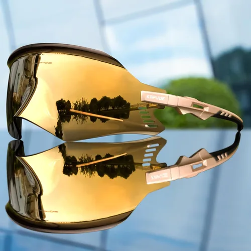 Miniatura 4 de KAPVOE Gafas de Ciclismo Gafas de Sol para Bicicleta de Montaña MTB Gafas Protectoras de Motocicleta a Prueba de Viento Hombres Mujeres Triatlón