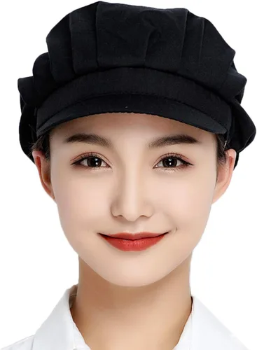 Miniatura 2 de 1pc4pcs Chef Hats-Kitchen Baker Cooking Hair Nets Food Service Caps para adultos